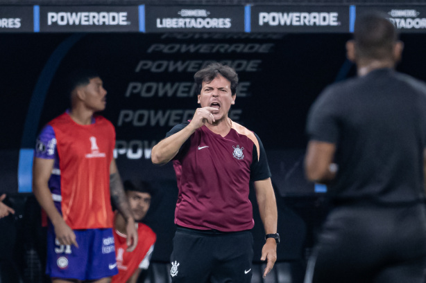 Diniz comenta classificação do Corinthians na Libertadores e revela orientações após expulsão
