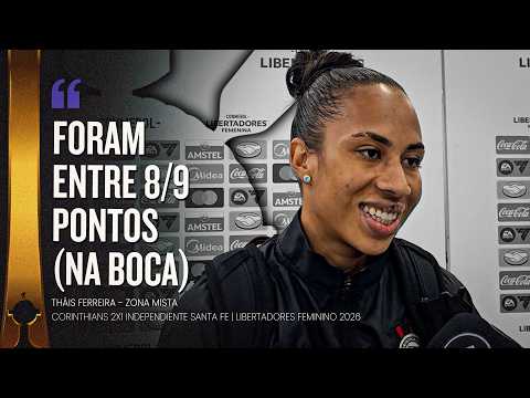 Zagueira Thaís Ferreira em campo pelo Corinthians Feminino Zagueira Thaís Ferreira em campo pelo Corinthians Feminino