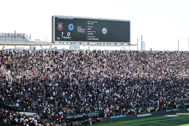 Jogadoras do Corinthians Feminino em campo durante partida oficial. Jogadoras do Corinthians Feminino em campo durante partida oficial.