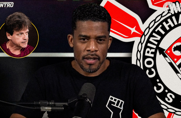 Fernando Diniz gesticula no comando técnico do Corinthians Fernando Diniz gesticula no comando técnico do Corinthians
