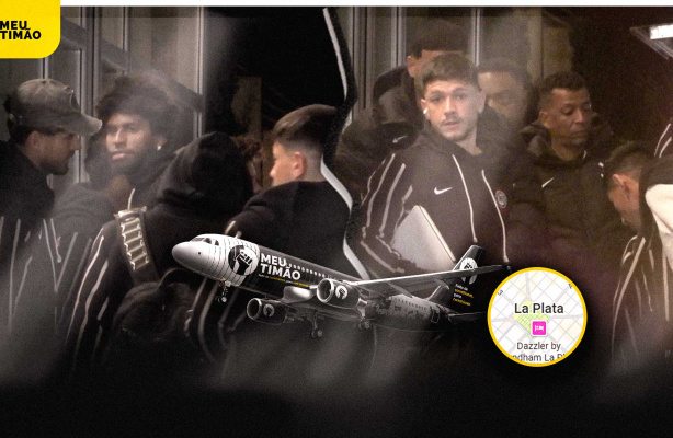 Delegação do Corinthians desembarca em aeroporto na Argentina para jogo da Libertadores. Delegação do Corinthians desembarca em aeroporto na Argentina para jogo da Libertadores.