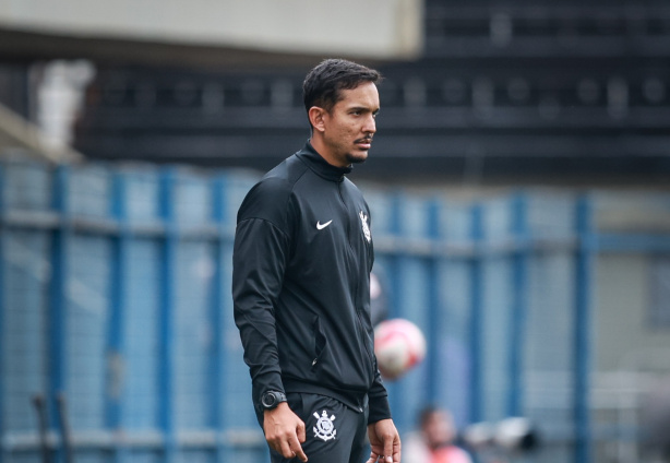 Jogadores do Corinthians Sub-17 em partida oficial. Jogadores do Corinthians Sub-17 em partida oficial.