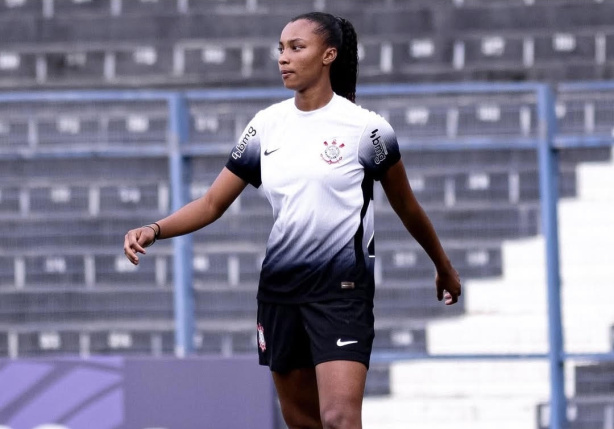 Jogadoras do Corinthians feminino sub-17 em treinamento no CT. Jogadoras do Corinthians feminino sub-17 em treinamento no CT.