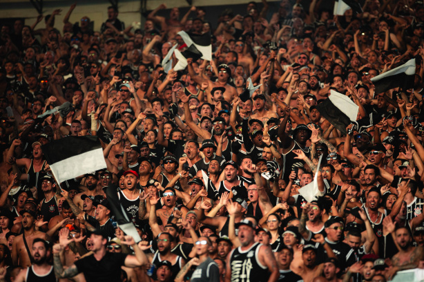 Torcida do Corinthians presente em estádio Torcida do Corinthians presente em estádio
