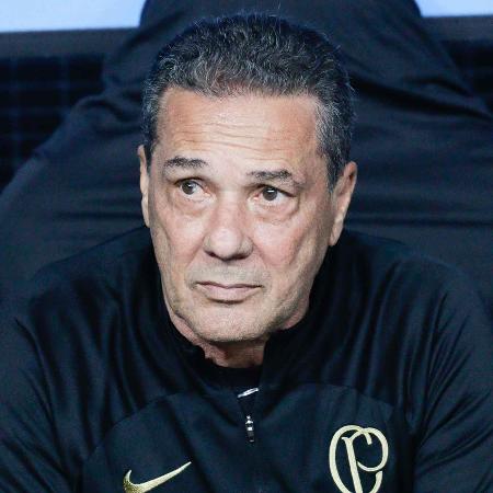 Vanderlei Luxemburgo gesticulando durante entrevista coletiva. Vanderlei Luxemburgo gesticulando durante entrevista coletiva.