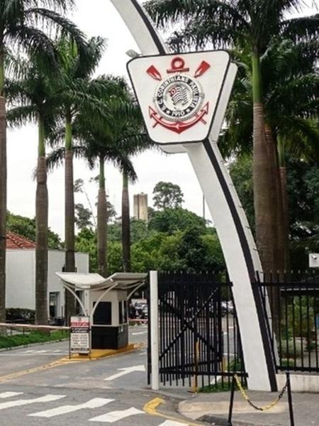 Fachada do Parque São Jorge, sede do Sport Club Corinthians Paulista. Fachada do Parque São Jorge, sede do Sport Club Corinthians Paulista.