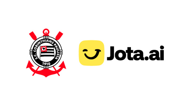 Uniforme do Corinthians com a marca Jota.ai