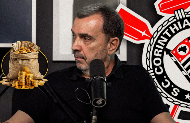 Foto do pré-candidato Zé Mendes durante entrevista sobre o futuro financeiro do Corinthians.